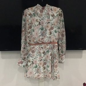 Floral mini dress